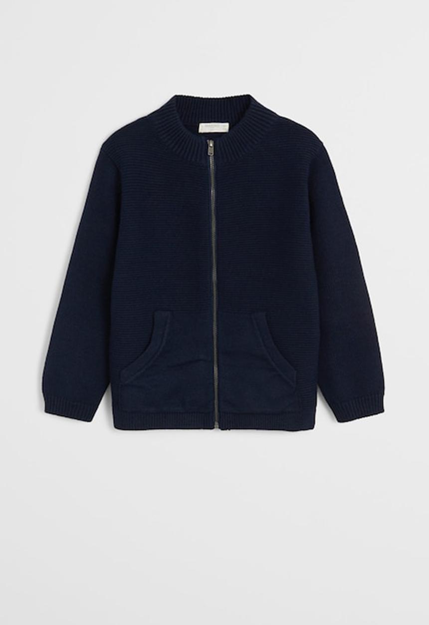 MANGO - Cardigan David - marine