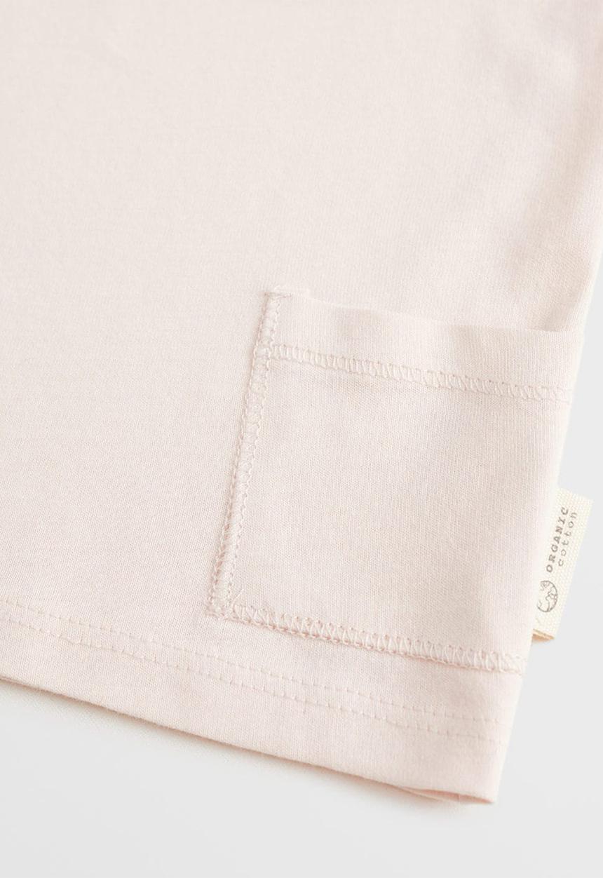MANGO - T-shirt basi - rose