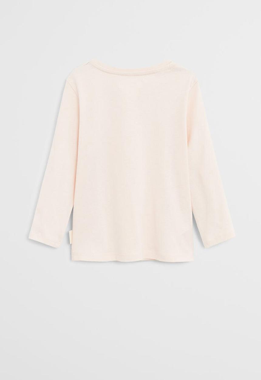 MANGO - T-shirt basi - rose