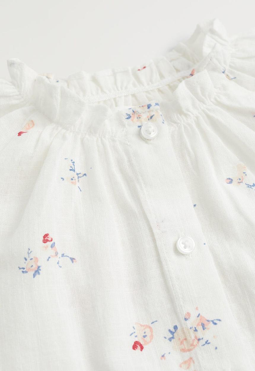 MANGO - Shirt alana - white
