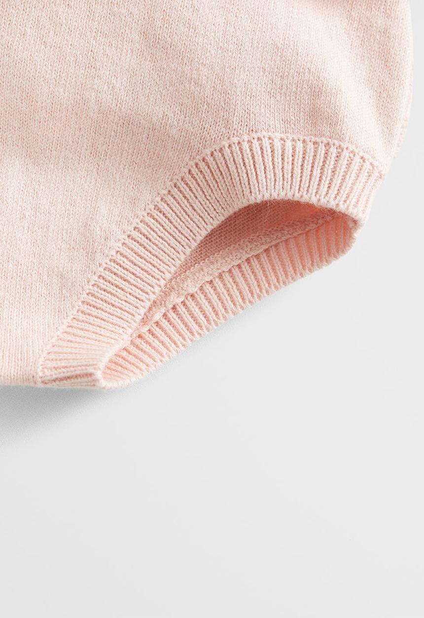 MANGO - Trousers frufru - rose