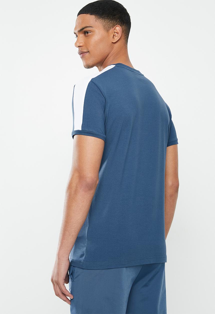 PUMA - Iconic T7 slim tee - dark denim