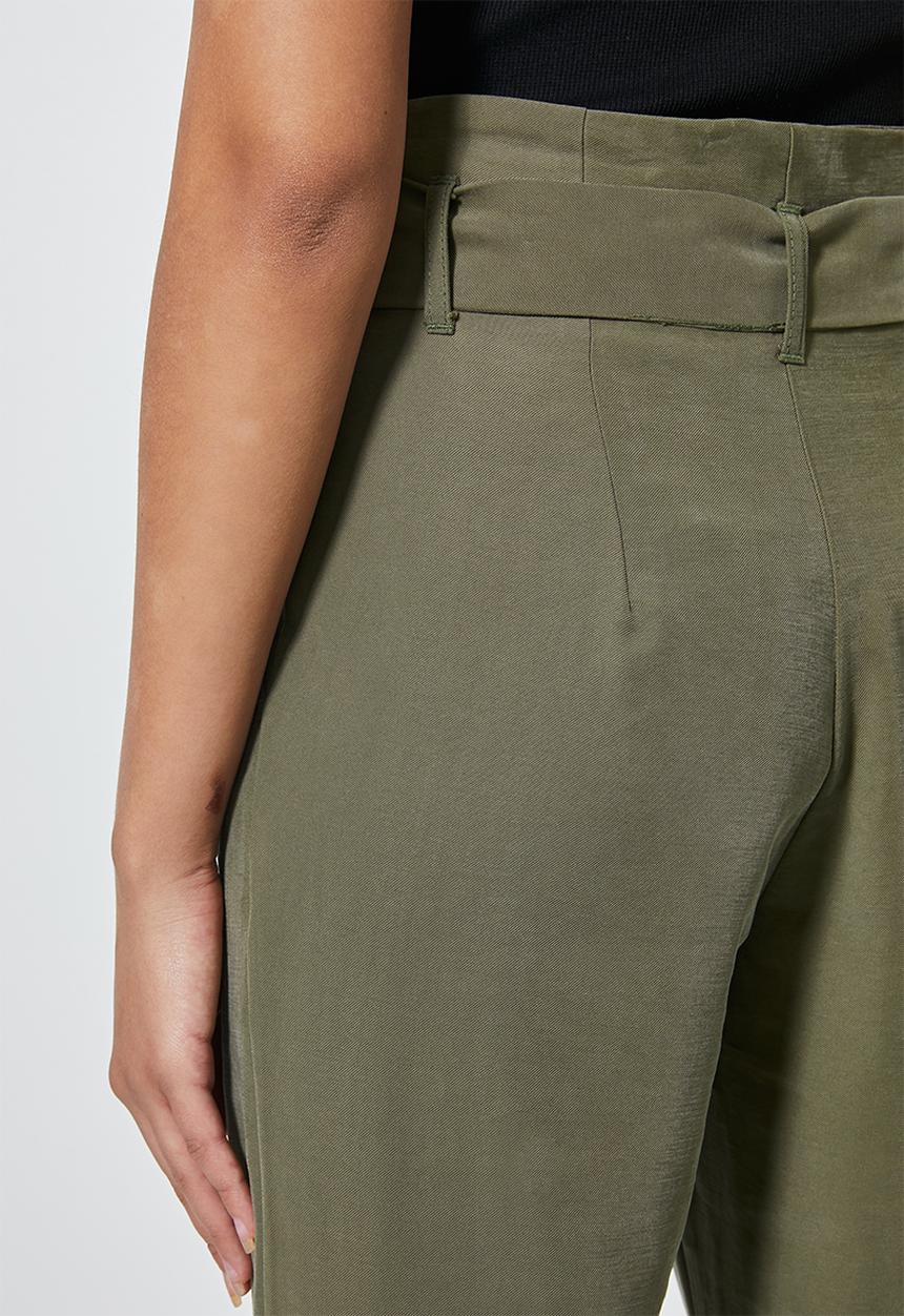 Superbalist - Premium paperbag trousers - khaki