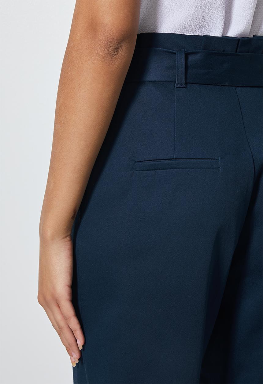 Superbalist - Paperbag pant - navy