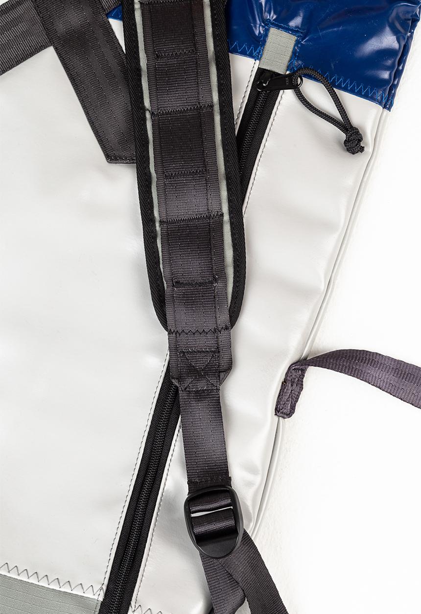 Sealand - Rowlie backpack - grey & blue 