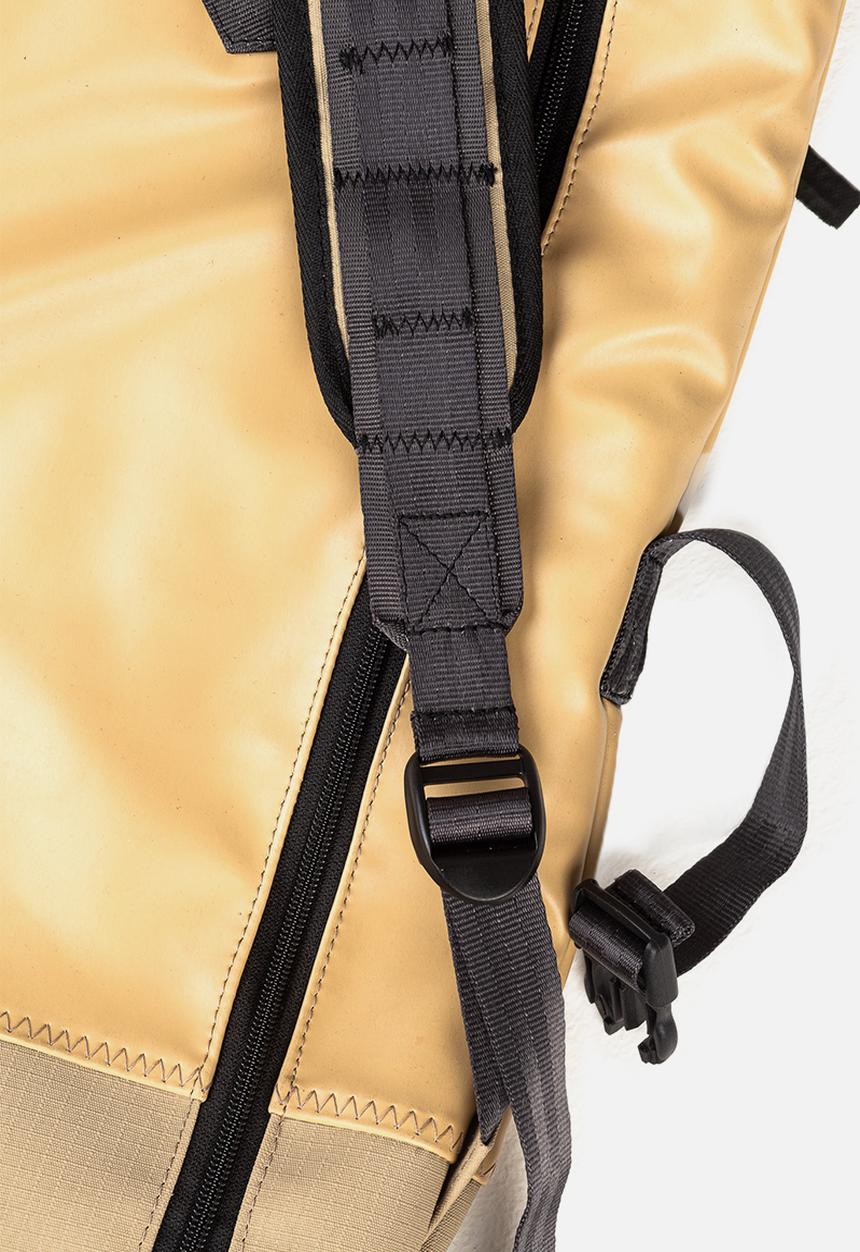 Sealand - Rowlie backpack - tan & orange 