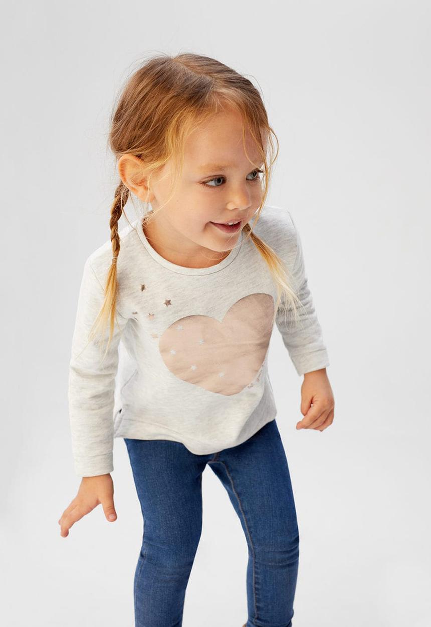 MANGO - Sweatshirt light - light grey