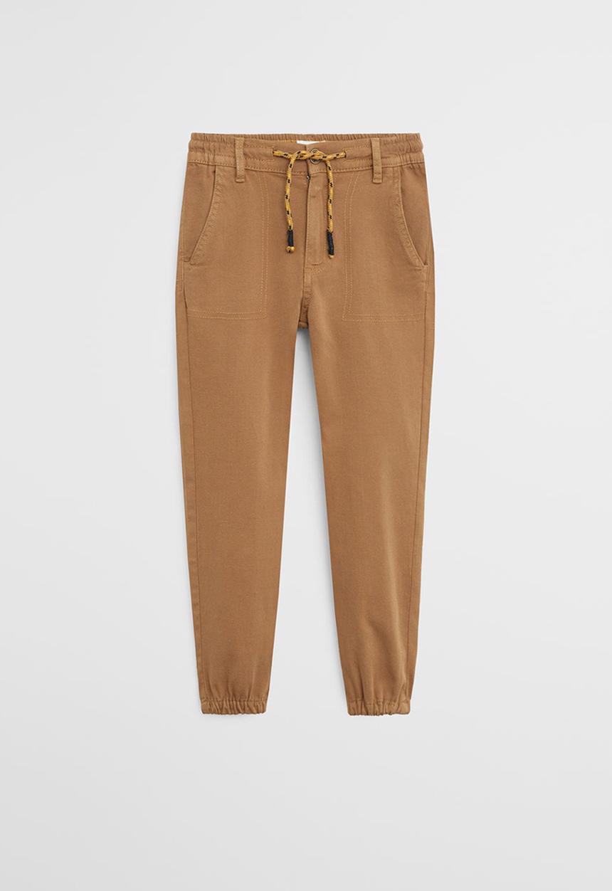 MANGO - Trousers cord  - brown 