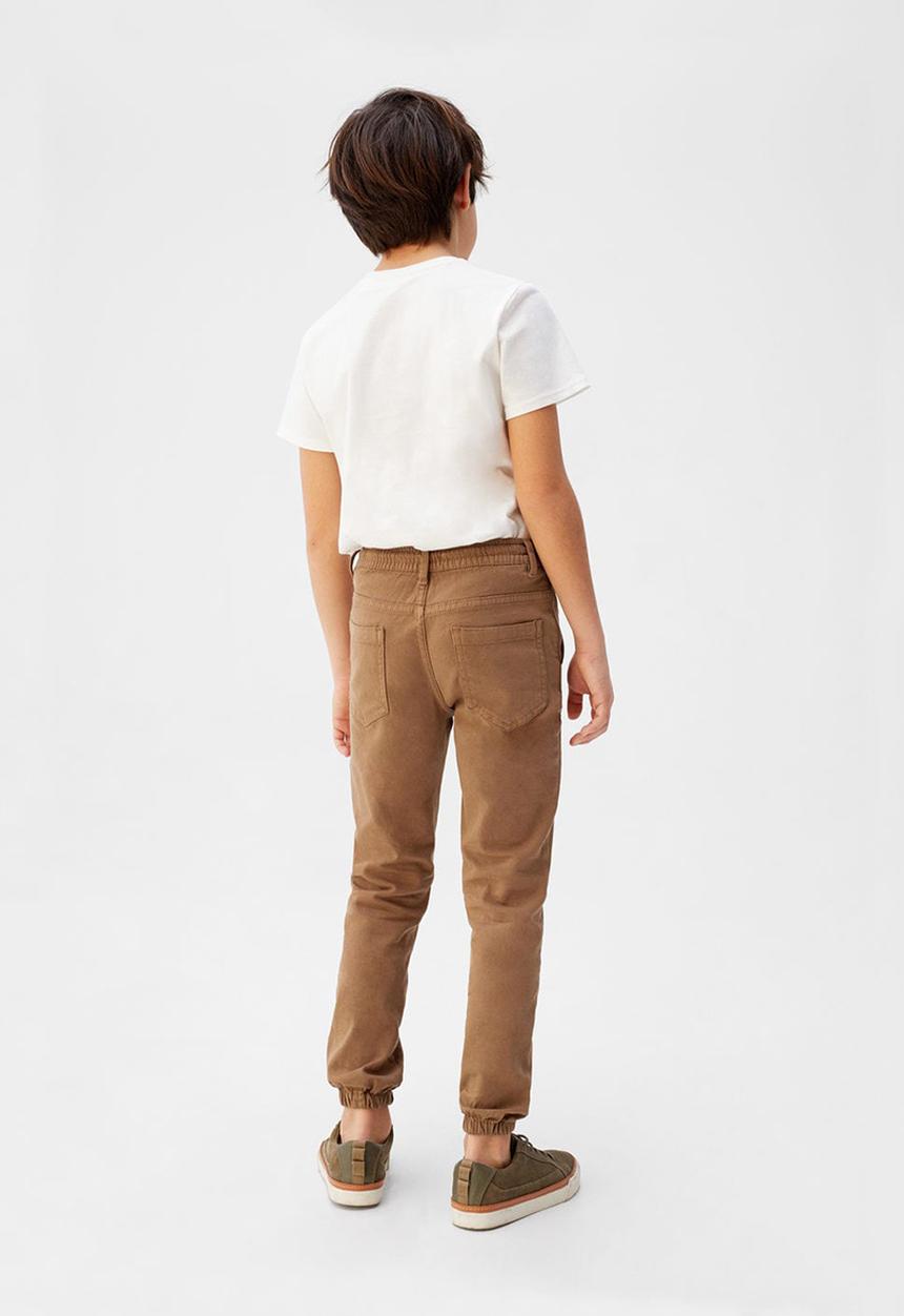 MANGO - Trousers cord  - brown 
