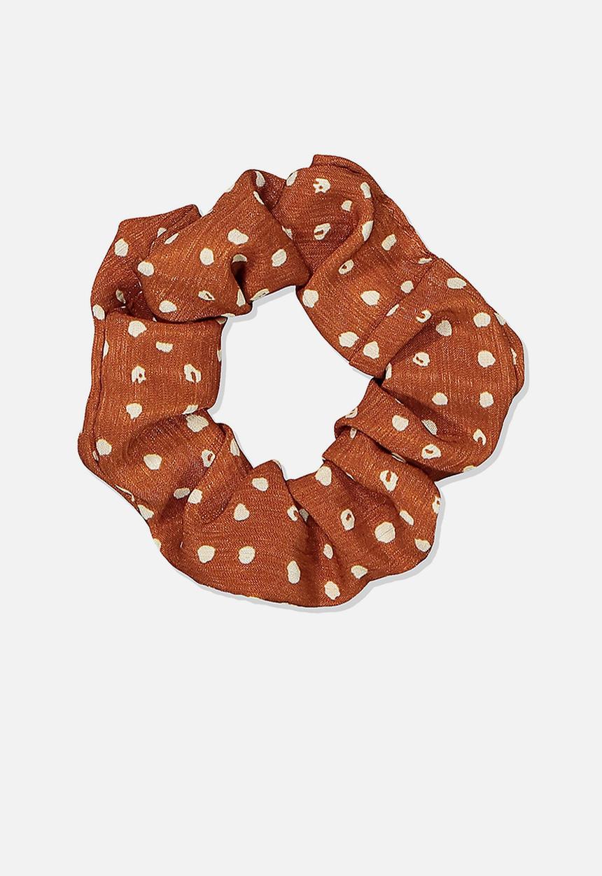 Rubi - So me scrunchie  - rust pretty spot