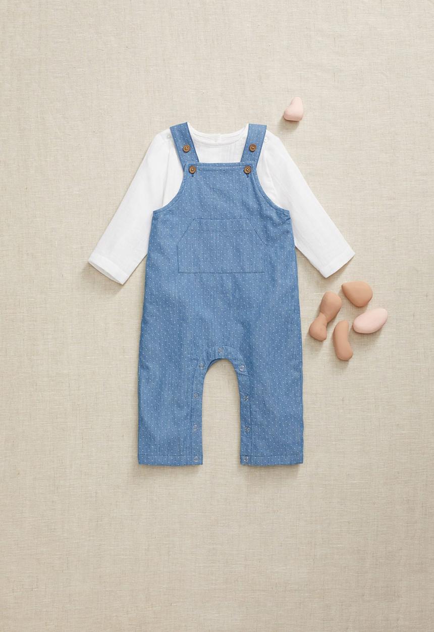 MANGO - Dungarees Rita - blue 