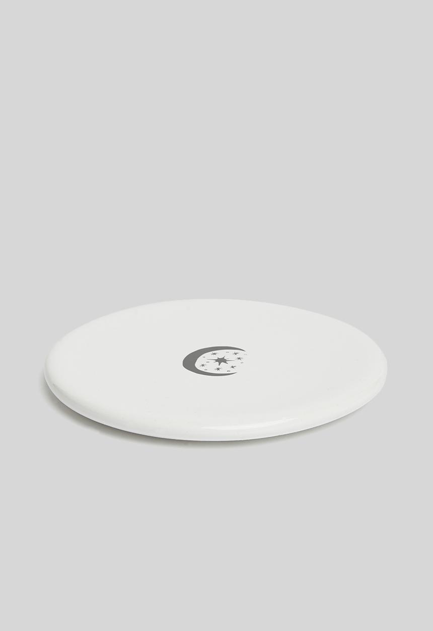 Sugar & Vice - Trinket tray - moon - white