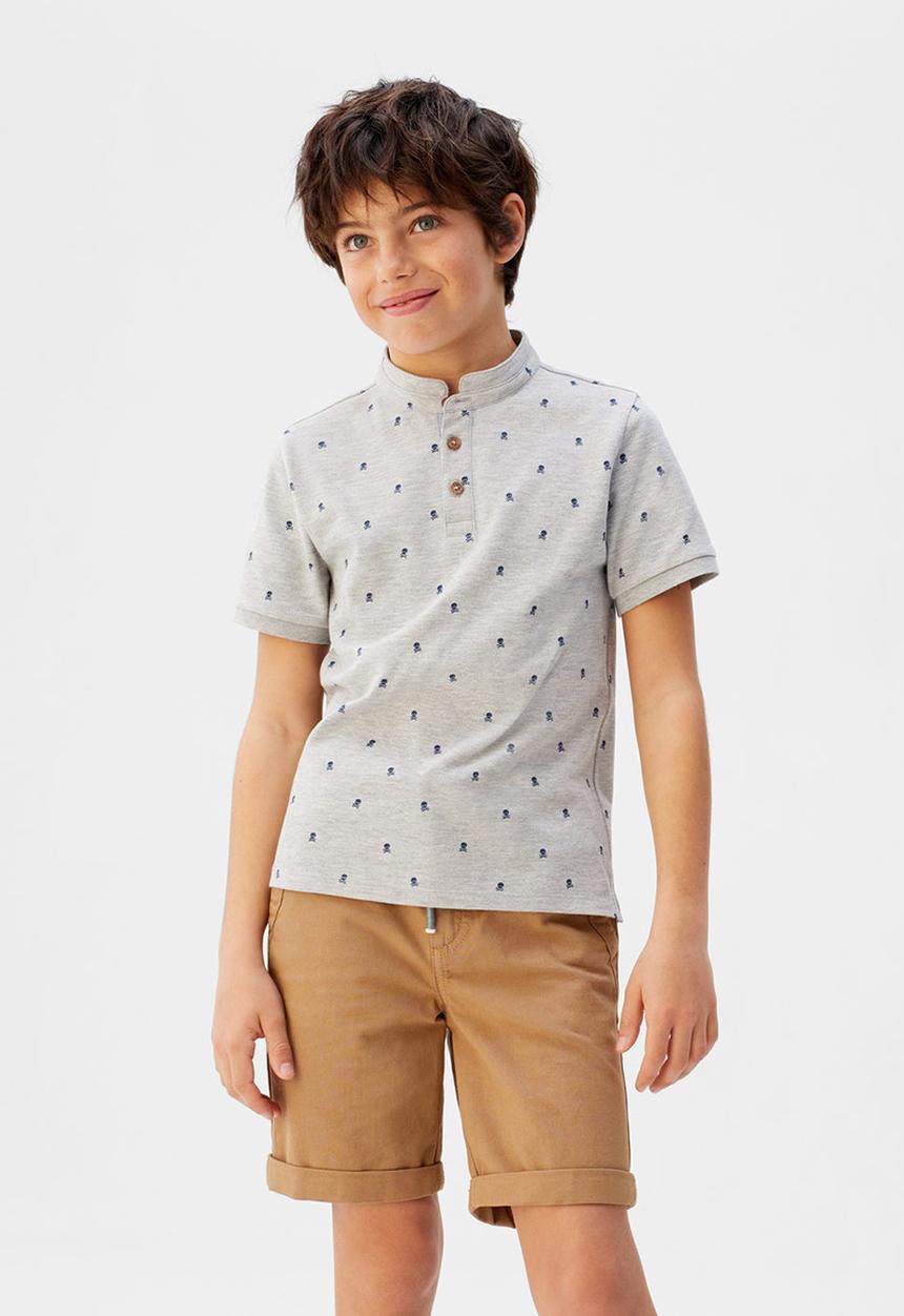 MANGO - Bermuda shorts pico6 - beige