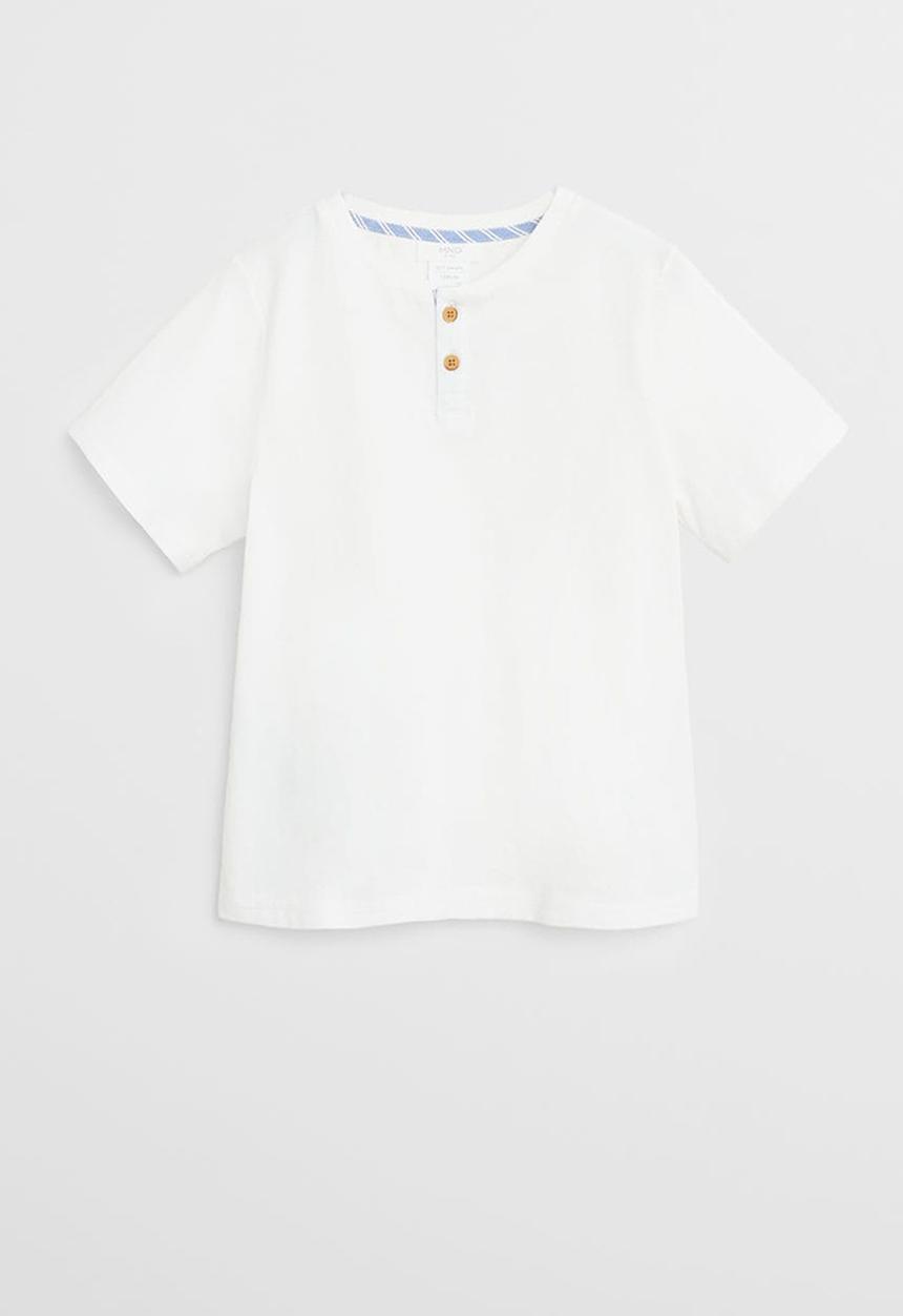 MANGO - Pyjama pack matias - white & blue 
