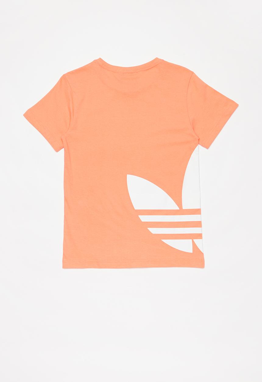 adidas Originals - Big trefoil tee - orange