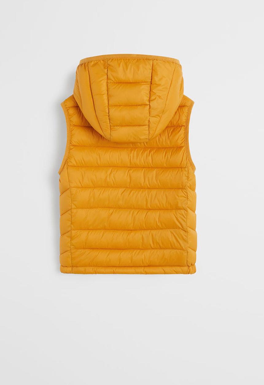 MANGO - Waistcoat unicovp - yellow 