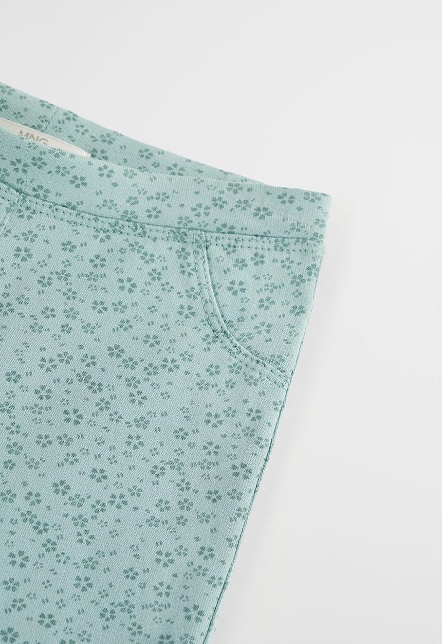 MANGO - Leggings Terry - green