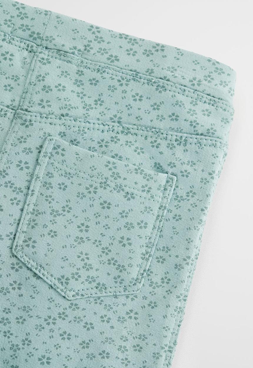 MANGO - Leggings Terry - green
