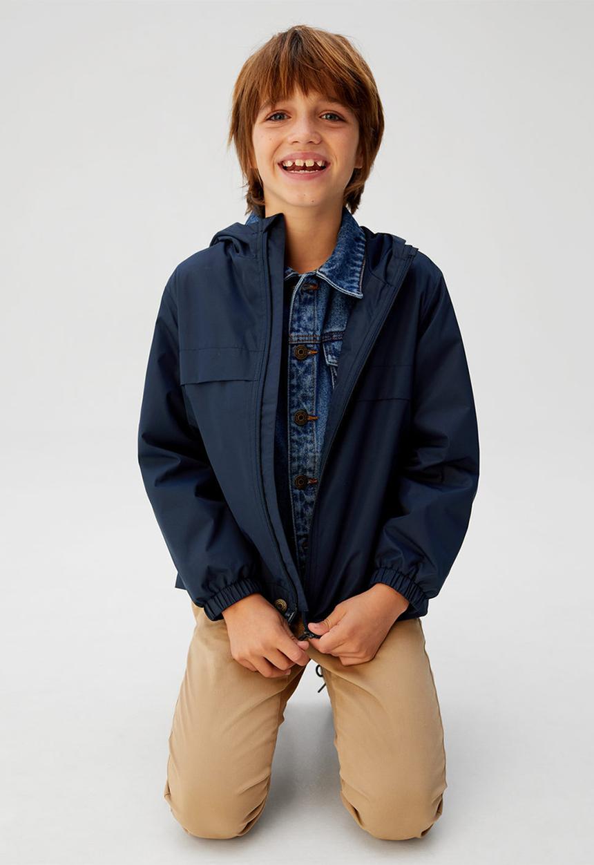 MANGO - Jacket chicago6 - navy