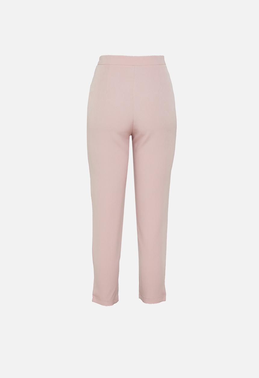 Missguided - Petite basic cigarette trousers - pink