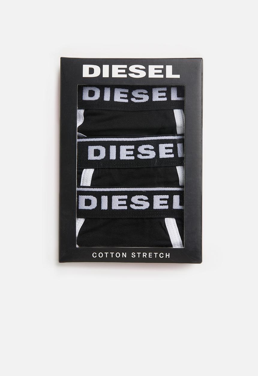 Diesel  - Ufpn-oxy 3 pack panties - black & white  