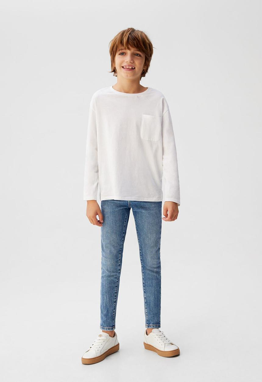 MANGO - Jeans skinny - blue 