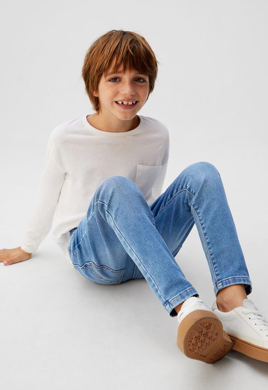 MANGO - Jeans comfy - blue 