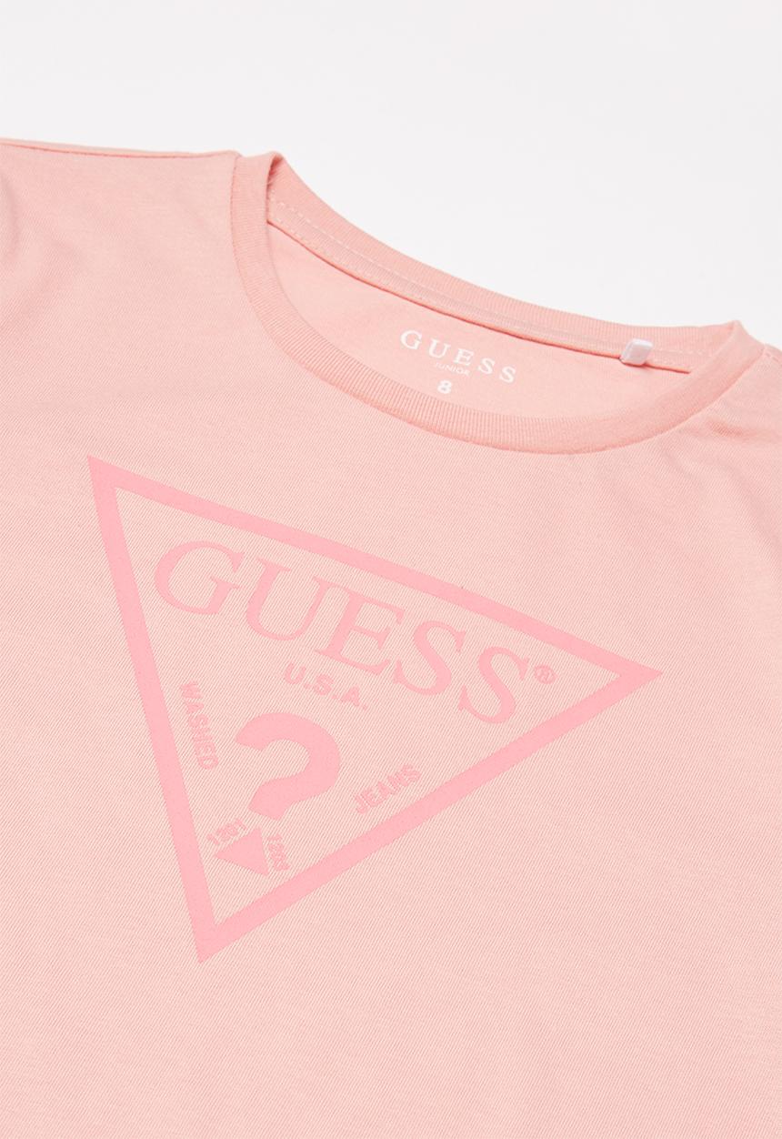 GUESS - 3 Quater Khloe core tri dress - pink