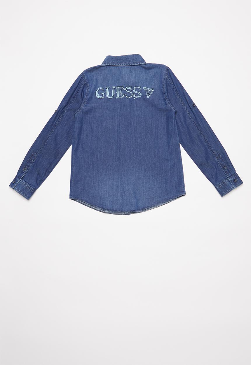 GUESS - Guess denim shirt - blue