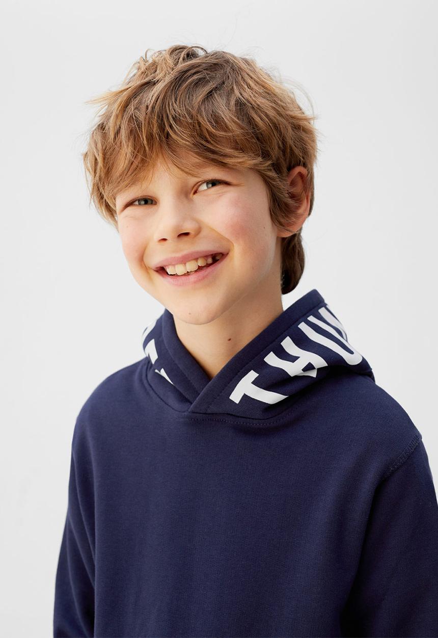 MANGO - Sweatshirt skate - navy