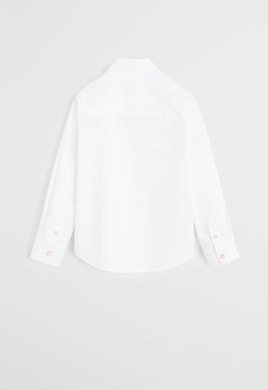 MANGO - Shirt oxford - white