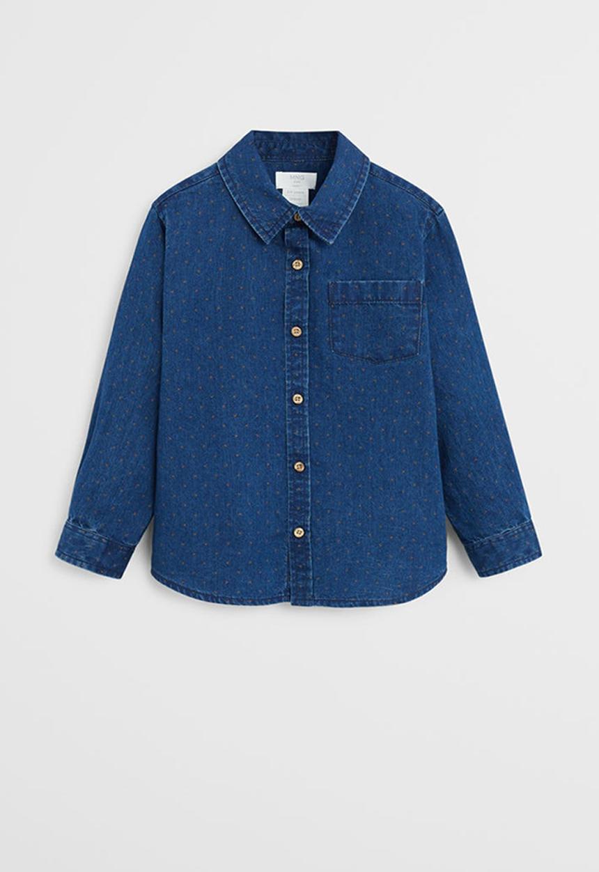 MANGO - Denim shirt - blue 