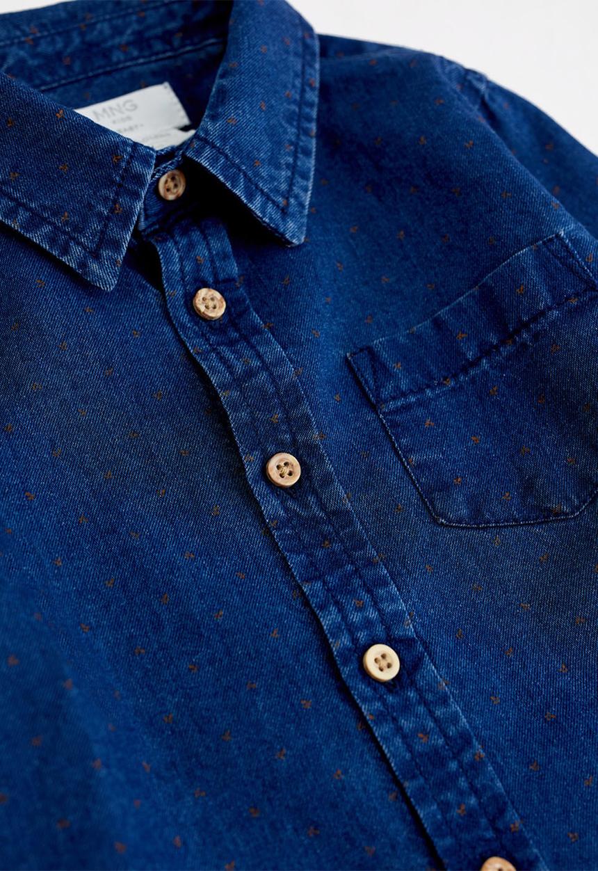 MANGO - Denim shirt - blue 