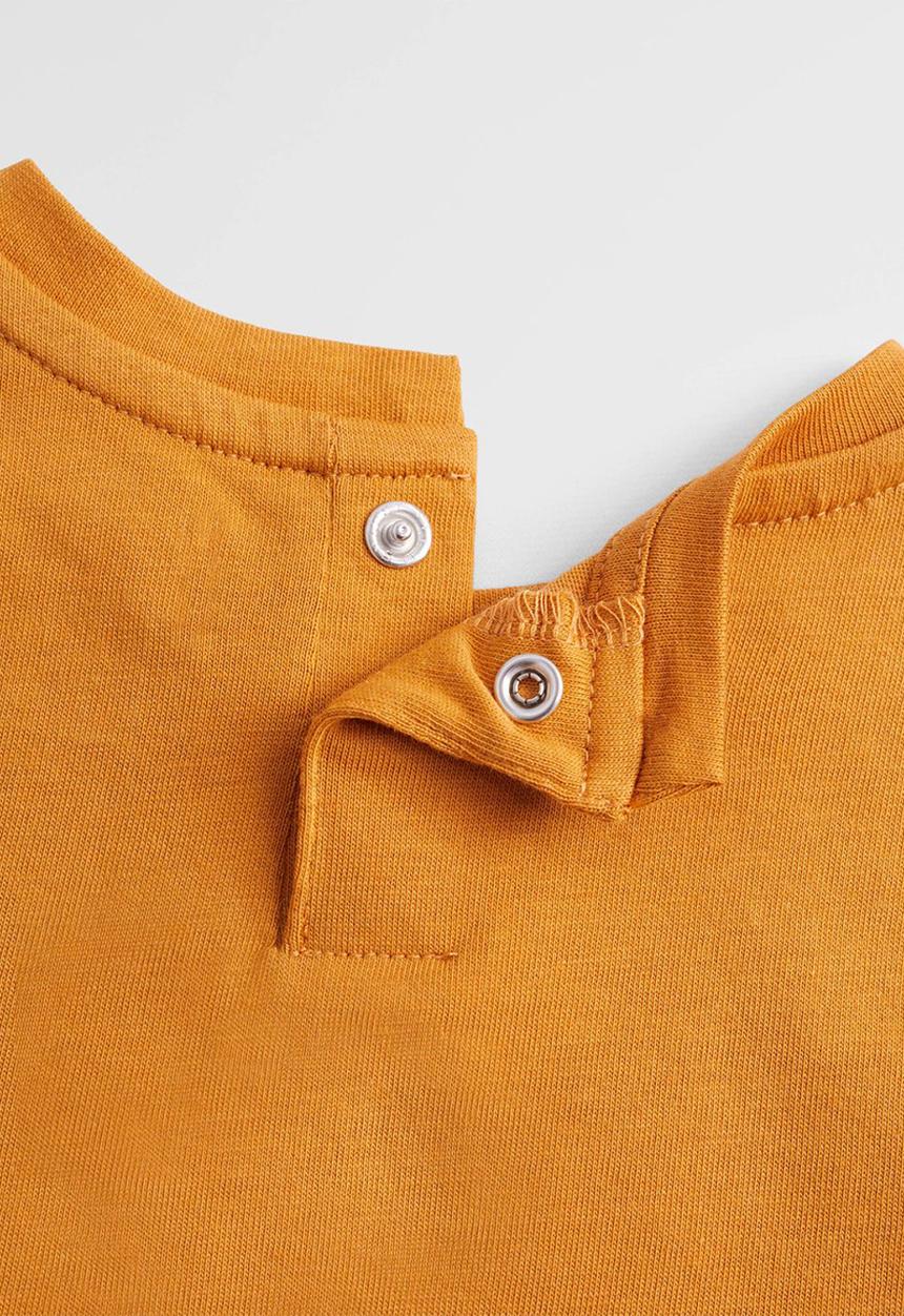 MANGO - T-shirt coco - yellow 