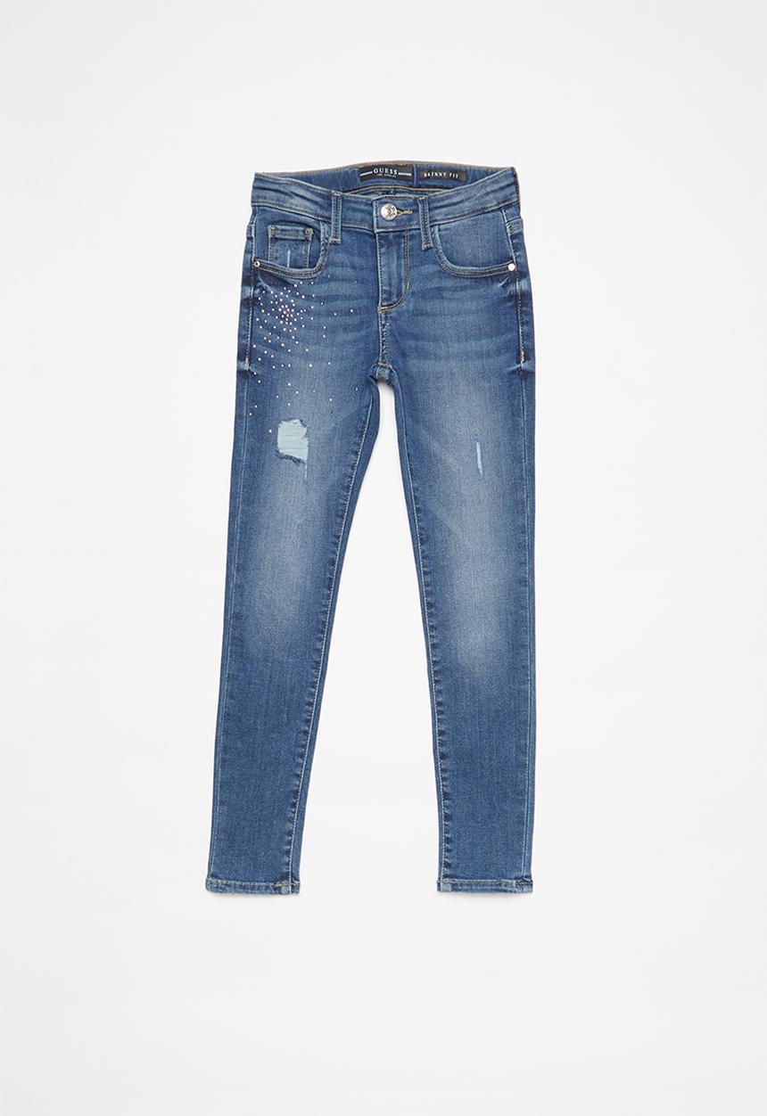 GUESS - Bling skinny jean - blue