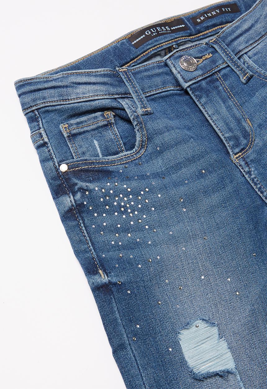 GUESS - Bling skinny jean - blue