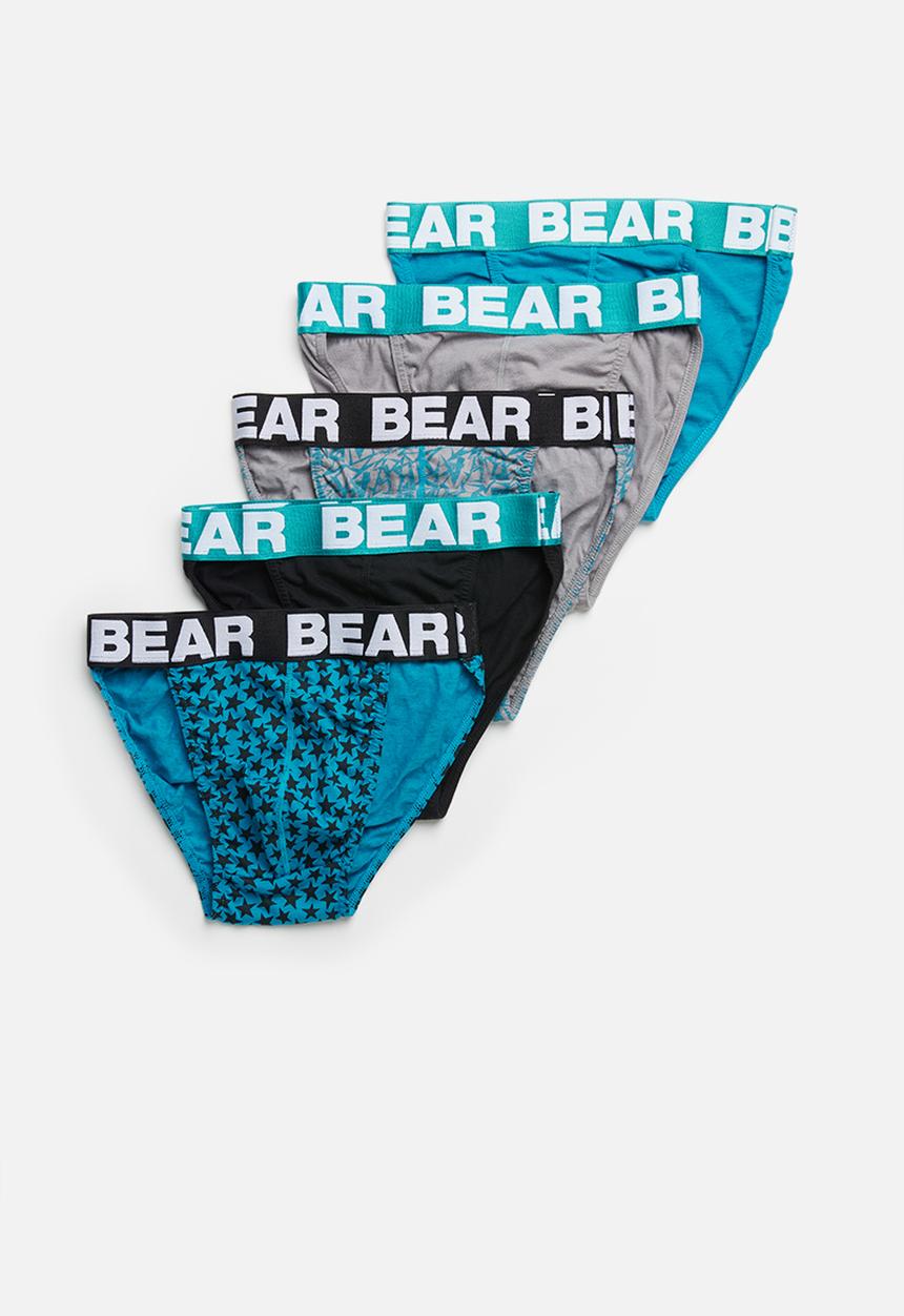 Bear - Bear supreme 5 pack tanga - multi 