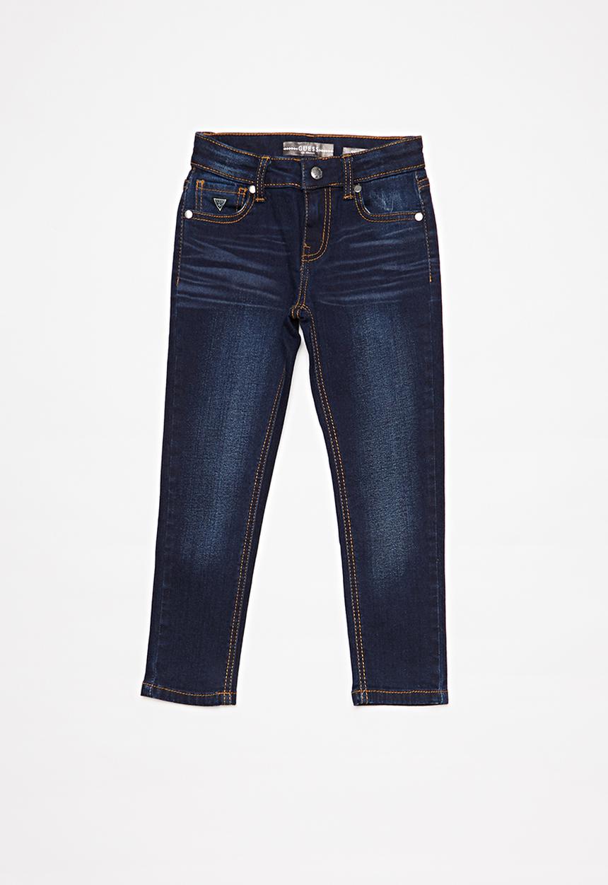 GUESS - Dark wash skinny jean - blue
