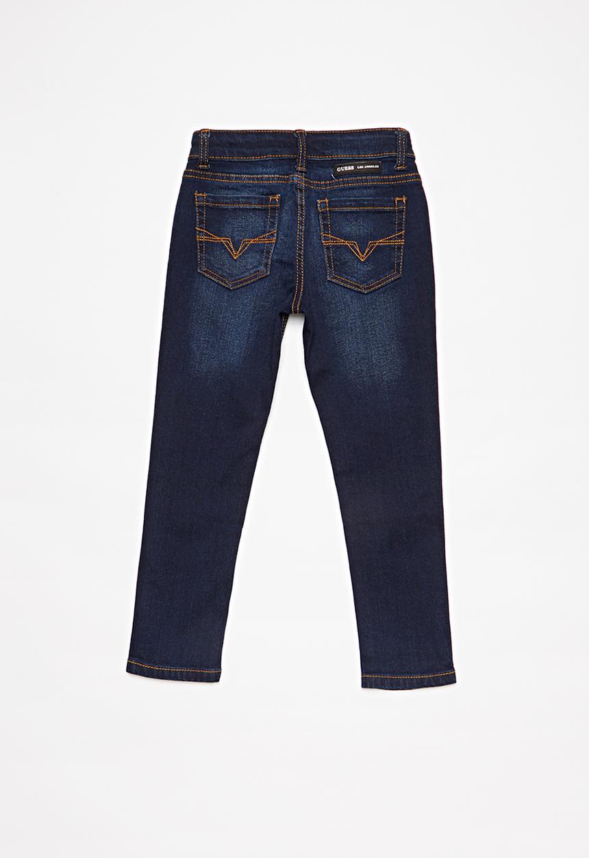 GUESS - Dark wash skinny jean - blue