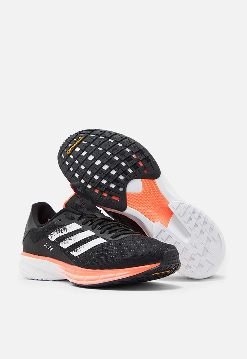 adidas Performance - SL20 - core black / ftw white / signal coral