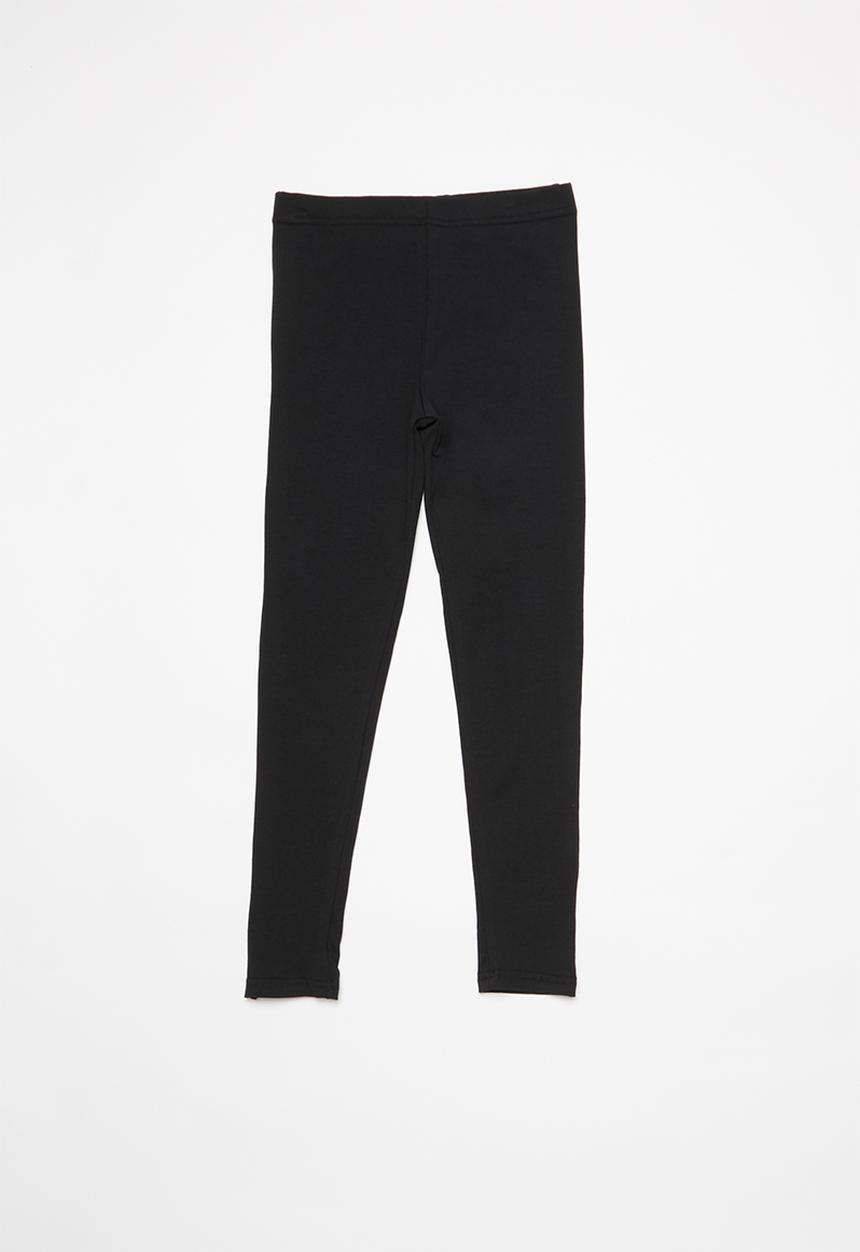 Rebel Republic - Girls 2 pack leggings - black & grey 