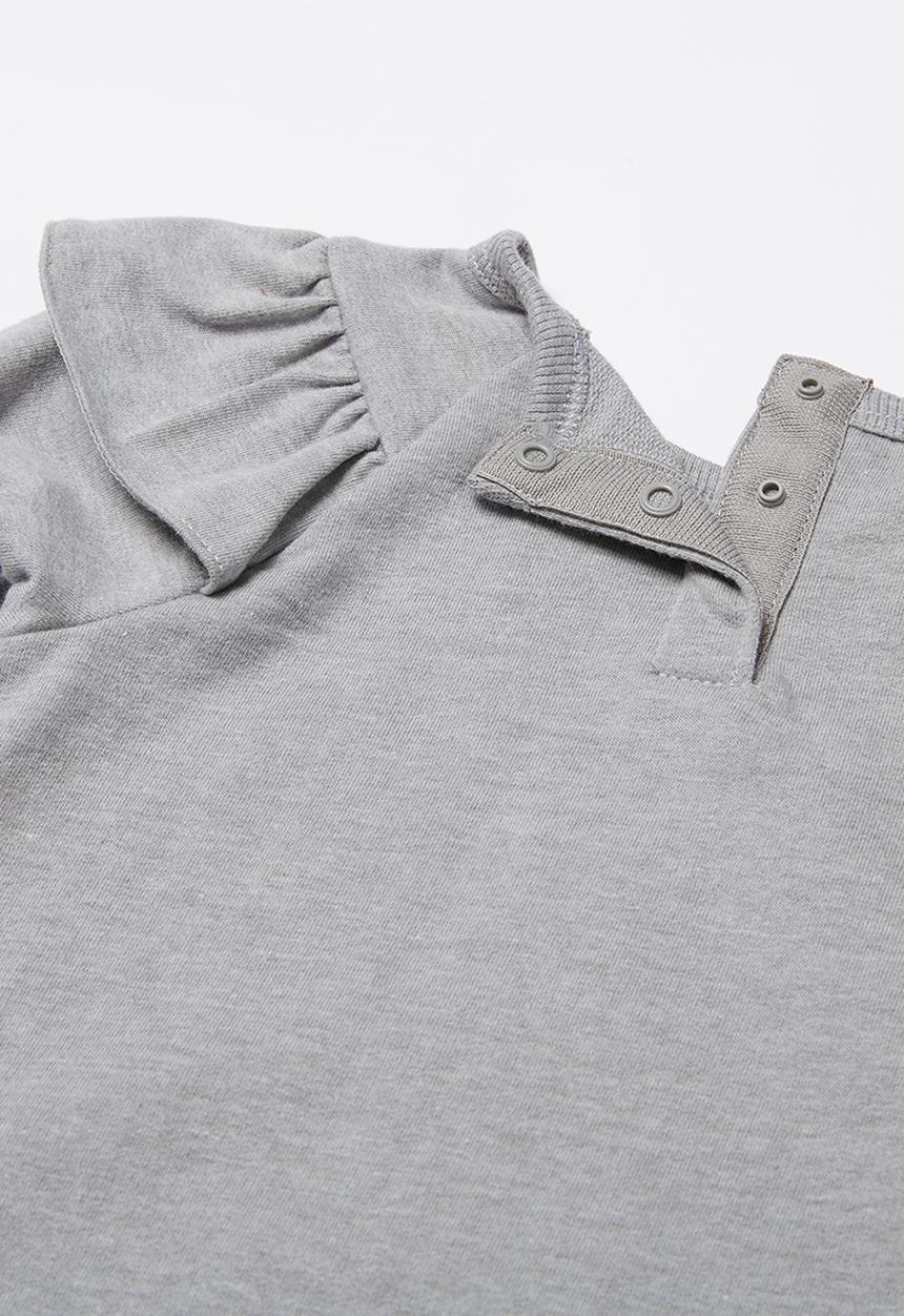 Converse - Converse raglan ruffle covrall - grey 