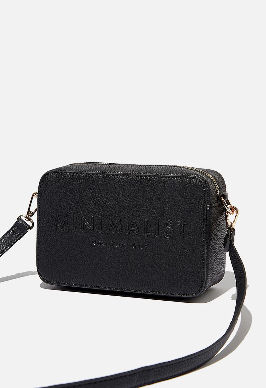 Rubi - Stevie boxy cross body bag - black