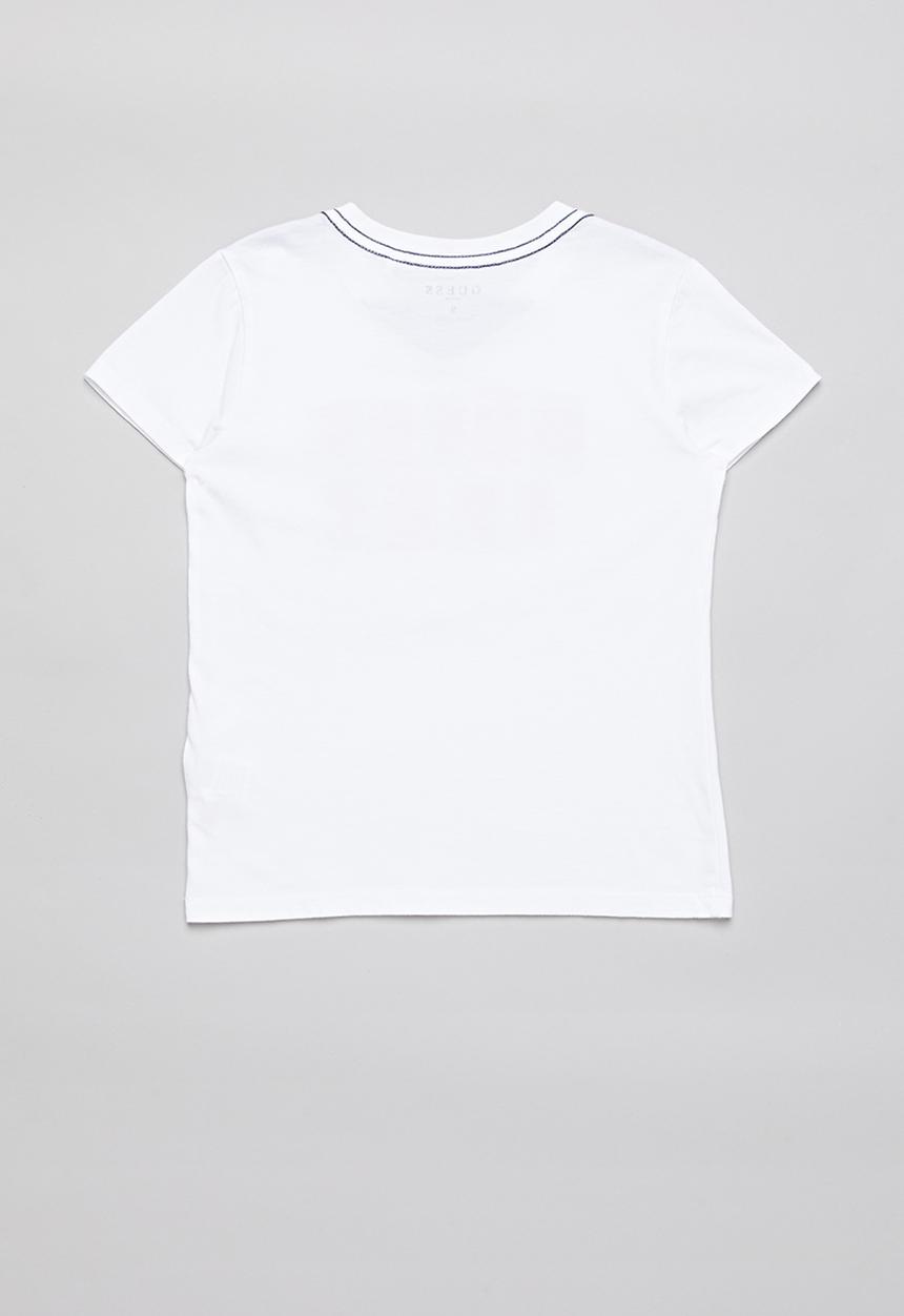 GUESS - Guess 1981 peepout tee - white