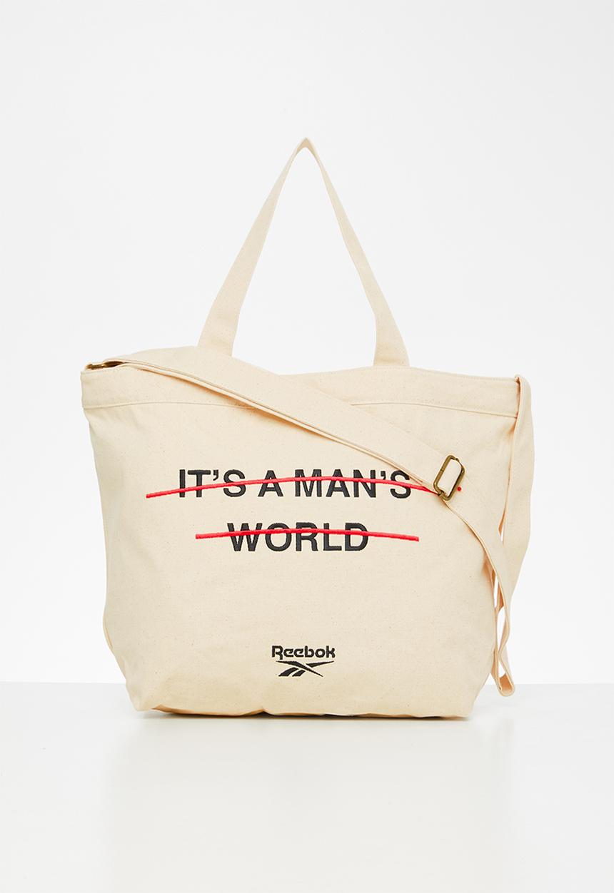 Reebok - Cl its mens world tote - cream