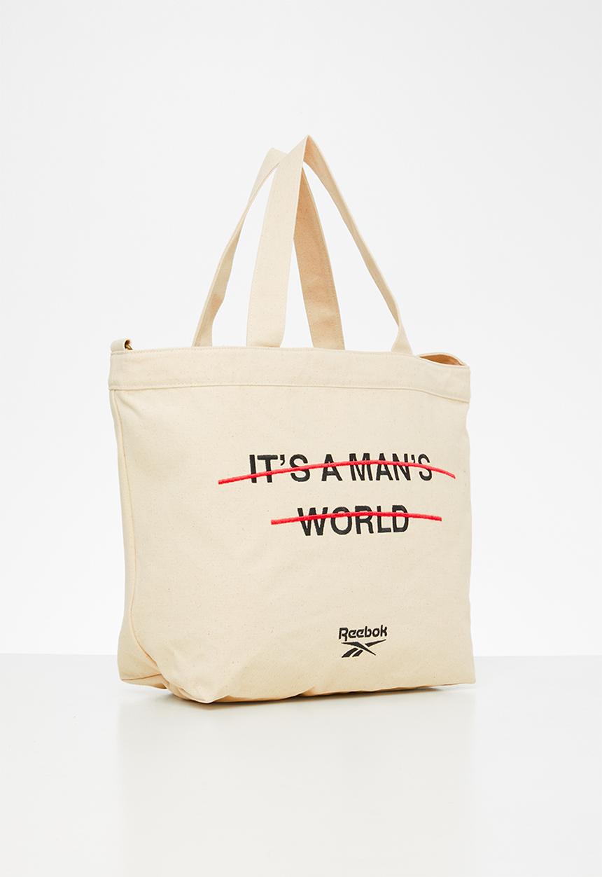 Reebok - Cl its mens world tote - cream