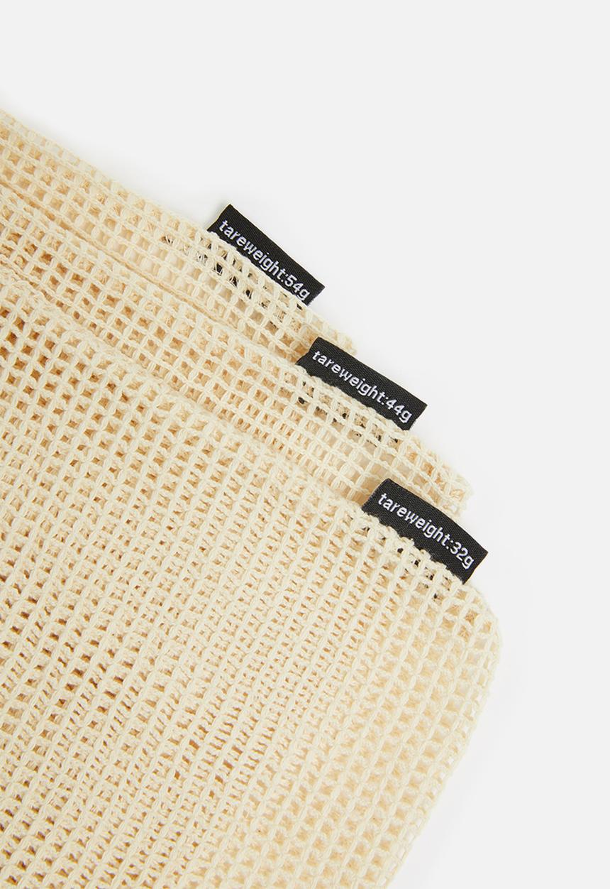 Kitchen Craft - Set of 3 pick your own bags - natural 