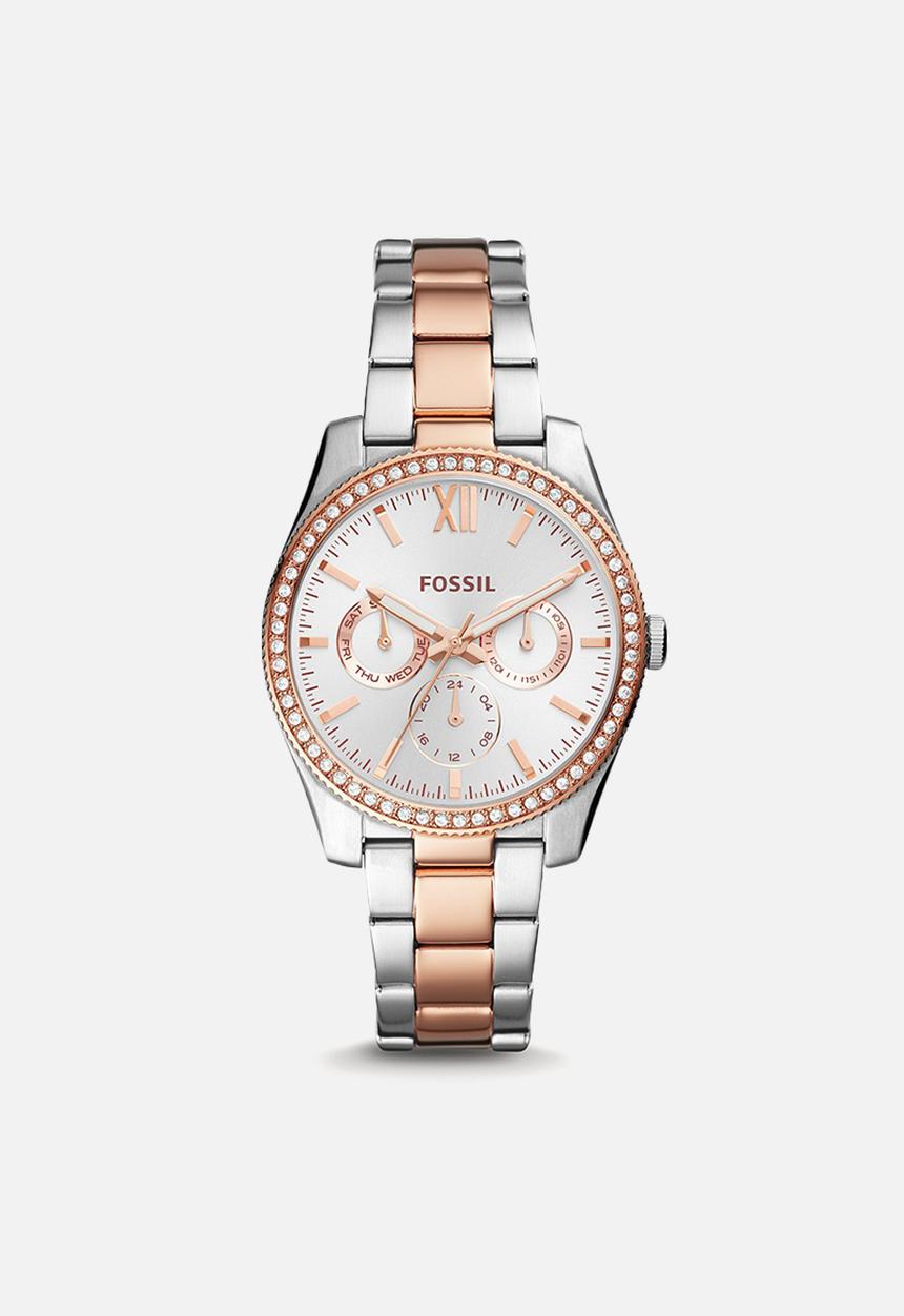 Fossil - Scarlette - silver & rose gold