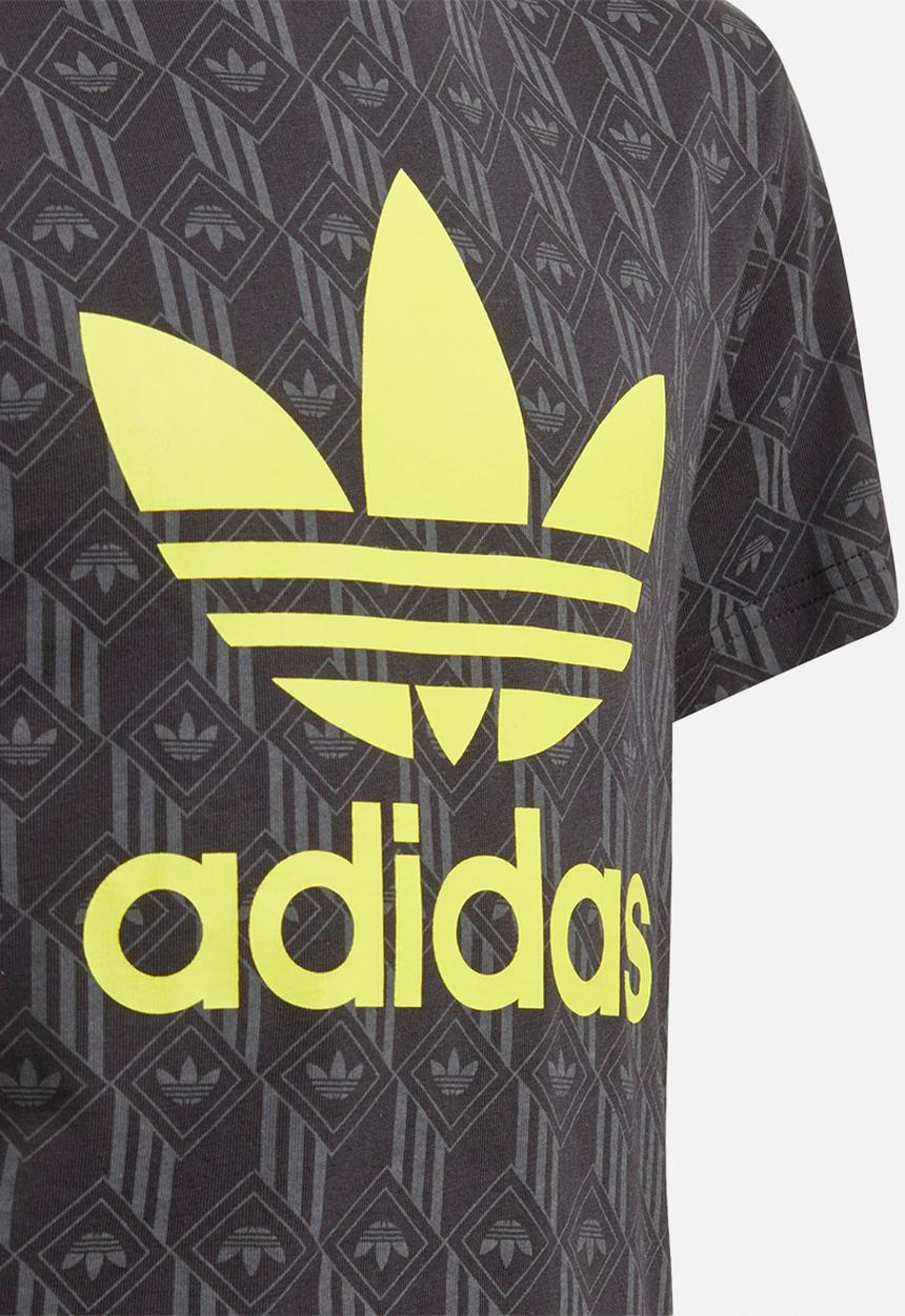 adidas Originals - Tee - black & yellow