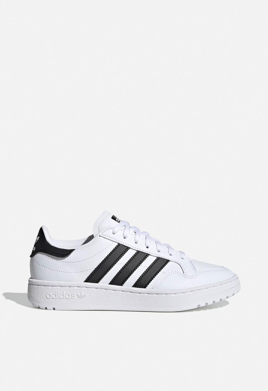 adidas Originals - Team court j - ftwr white/core black/ftwr white